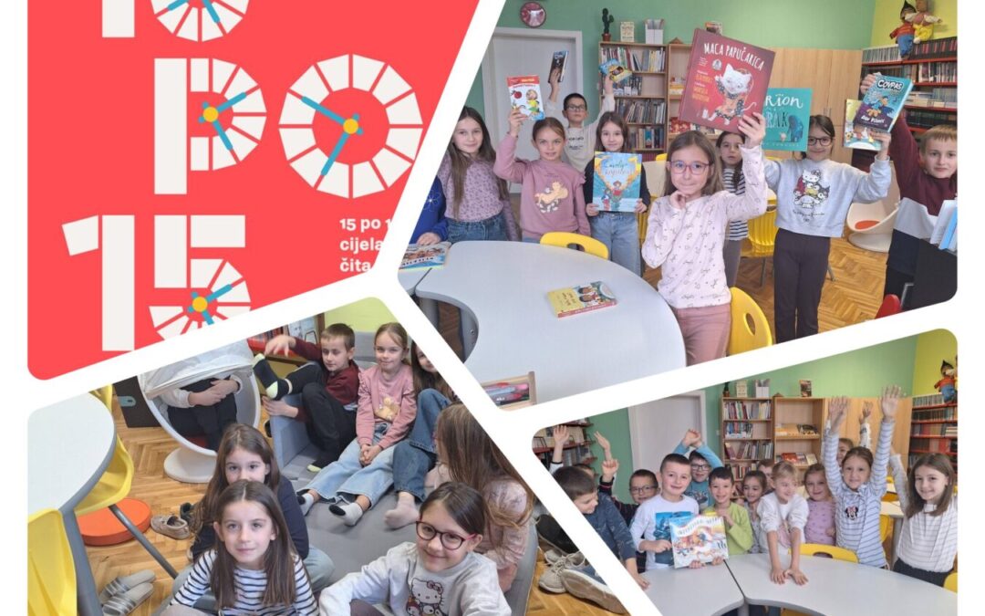 Projekt „15. po 15. – Cijela Hrvatska čita“